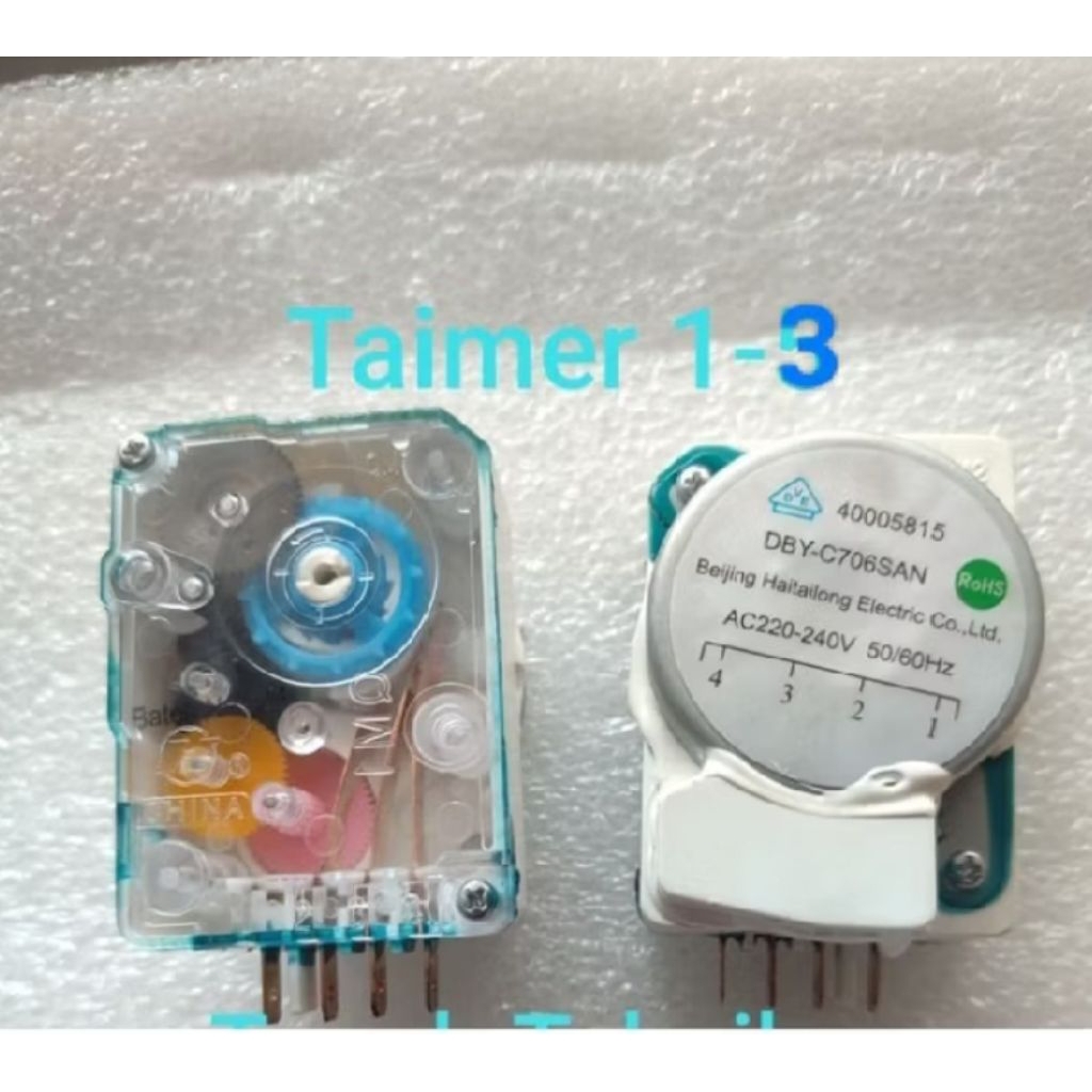 TIMER kulkas POLYTRON DBY-C706SAN timer kulkas Polytron 2 pintu 1-3 original