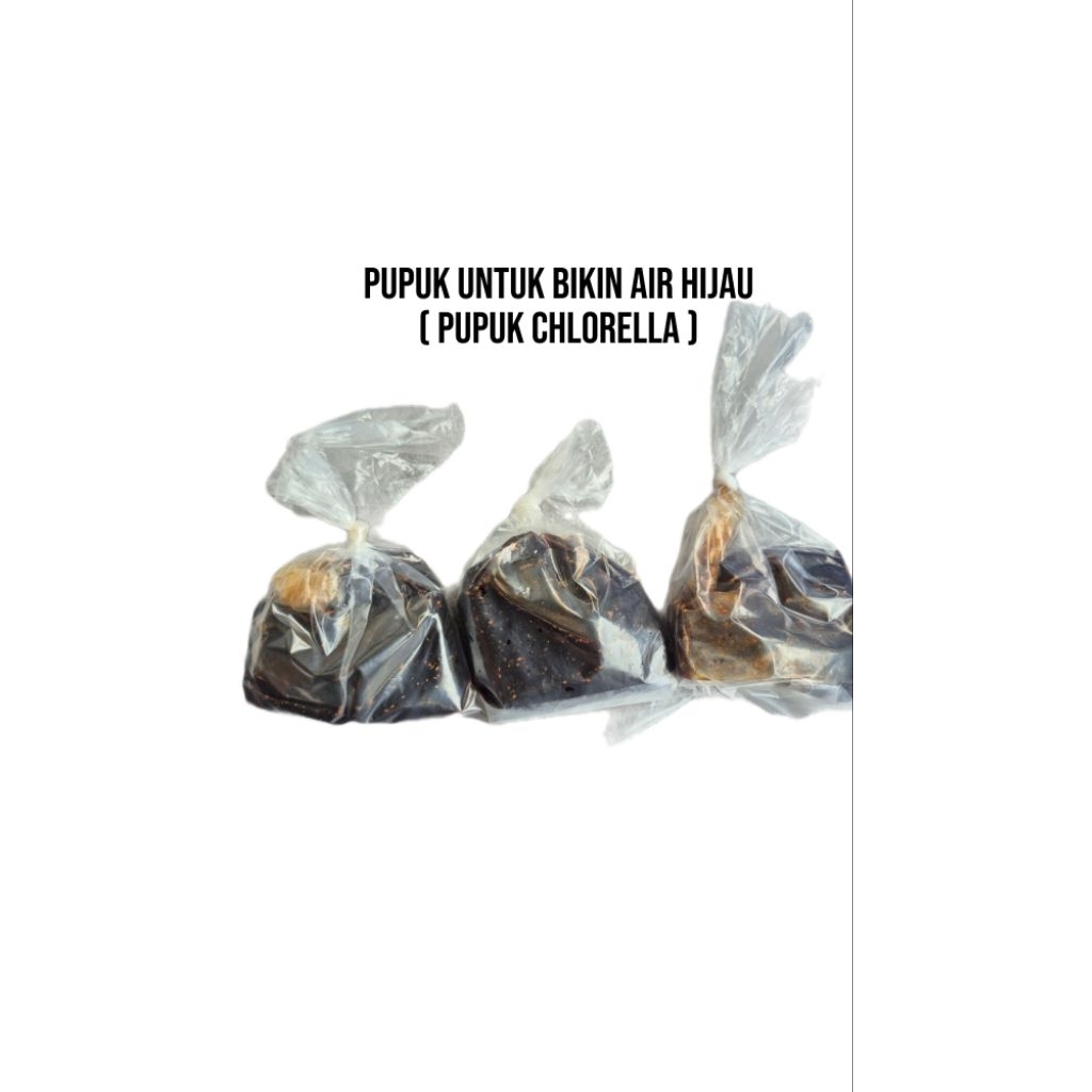 Pupuk untuk bikin air hijau ( Chlorella ) , Cukup untuk kultur Chlorella 1 Galon