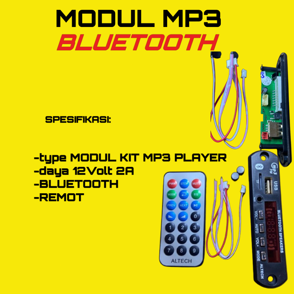 MODUL MP3 BLUETOOTH / KIT MODUL MP3