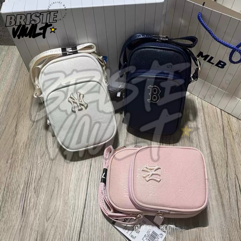 BRISTE VAULT Tas MLB Phone Slingbag Diamod Monogram Crossbody Bag