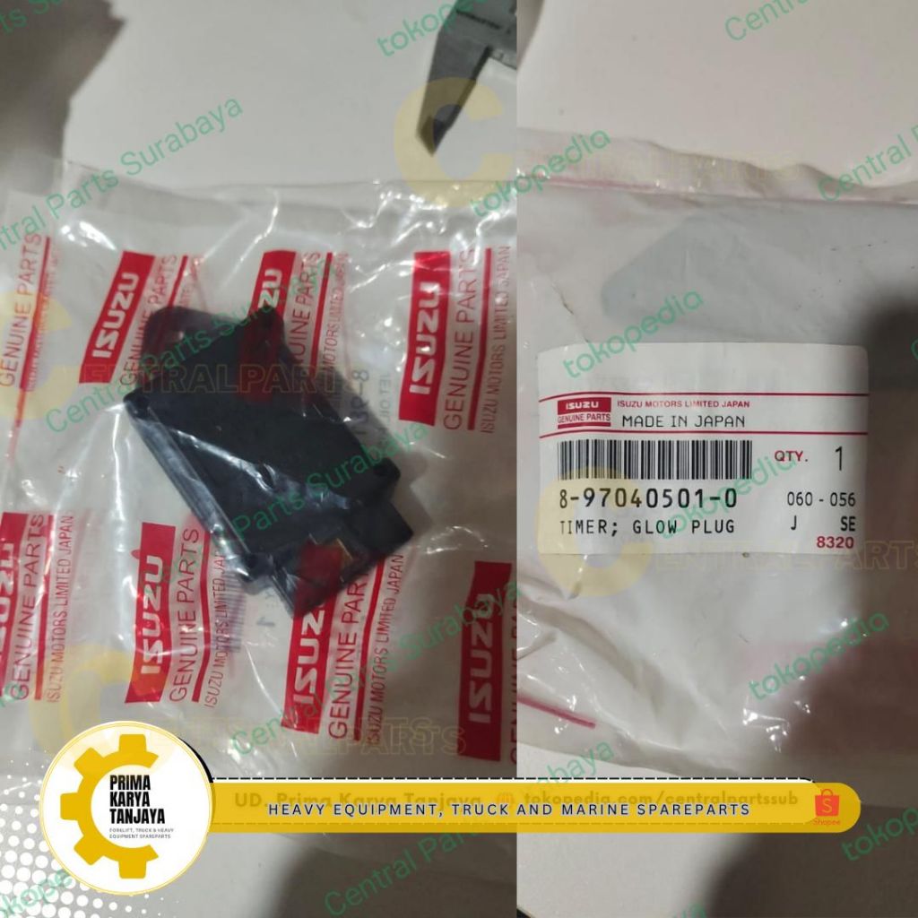 Timer Glow Plug 8-97040501-0