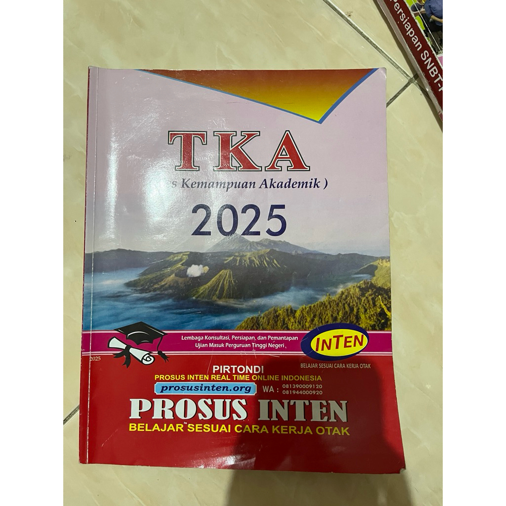 BUKU INTEN TKA SMA 2025 | TKA ERLANGGA | BUKU PROGRESS