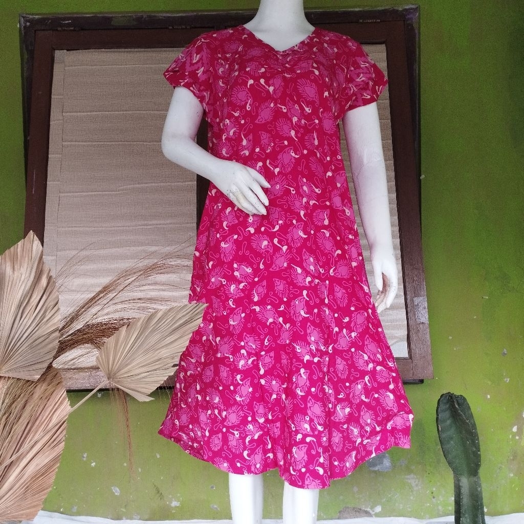 Qonita Daster Cloudia BN (Ld 106, Pb 116) 100% ORI Asli Batik Pekalongan