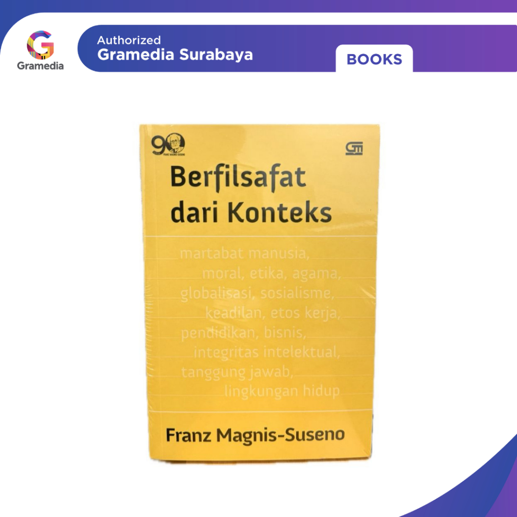 Gramedia Surabaya - BERFILSAFAT DARI KONTEKS