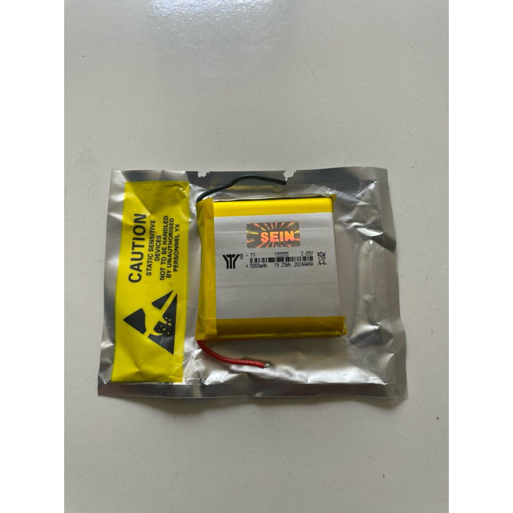 Baterai batre lithium polymer 5000mah real capasitas