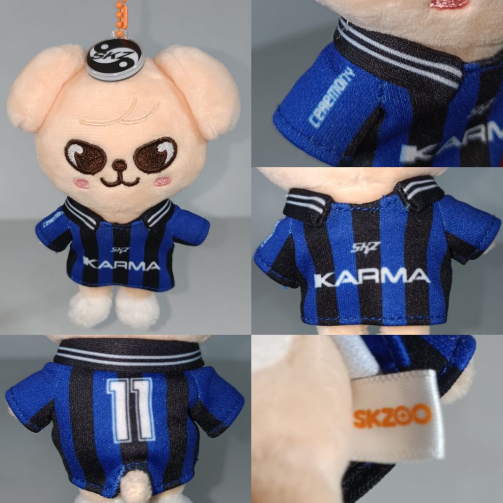 SKZOO PuppyM Karma Original Plush dan Album NFC Kpop Stray Kids(Tanpa Box dan Photo Card)