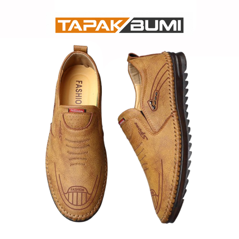 Sepatu Pantofel Pria Kulit Asli Formal Impor