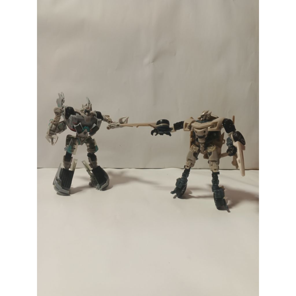 Transformers Deluxe Dark Of The Moon Jolt dan Sideswipe ORI Hasbro