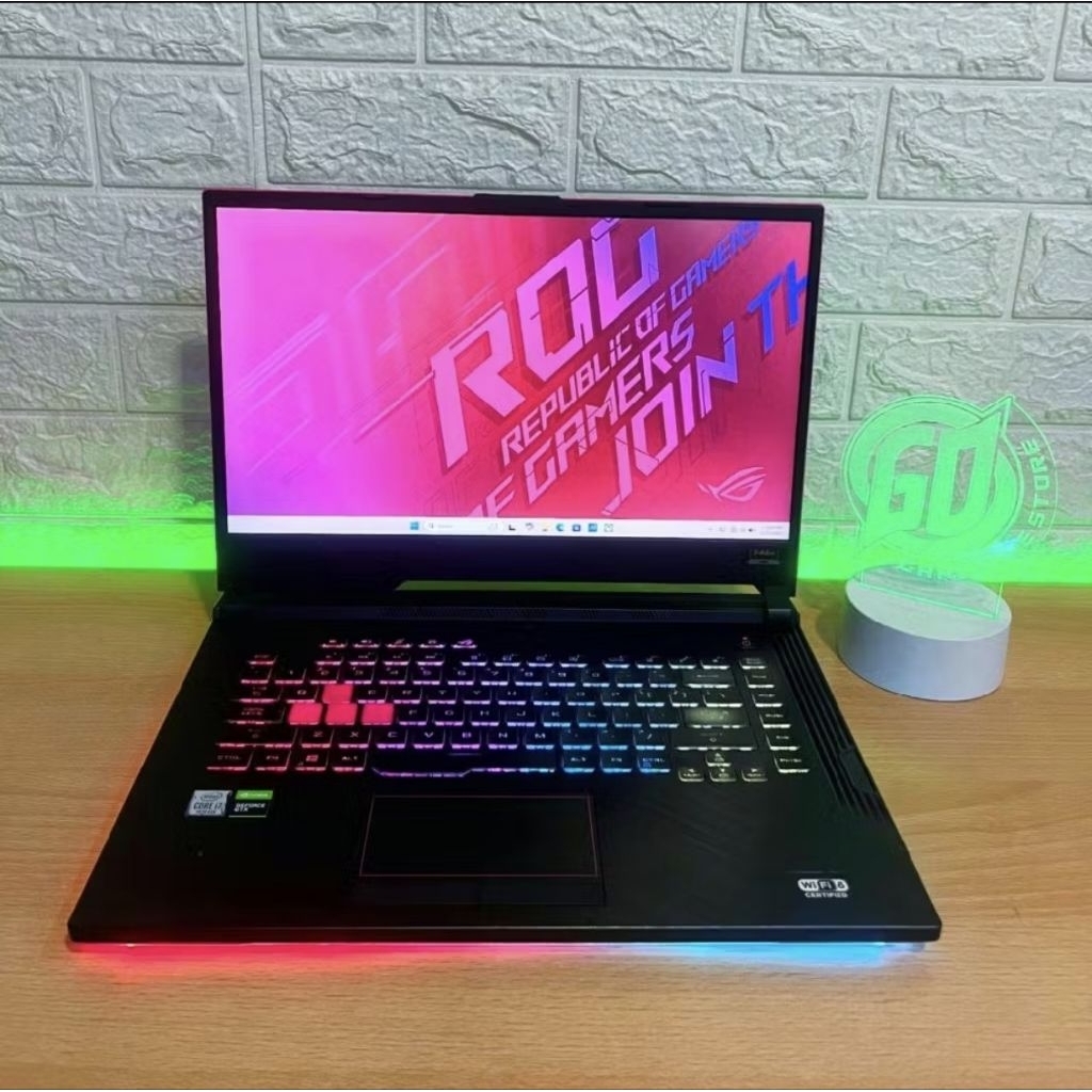 Asus ROG Gaming STRIX G512LU i7 RTX 1660 Ti Premium Gaming Desain Edition