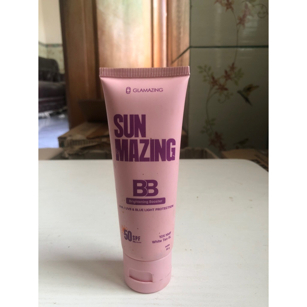 (RejectKemasan) Glamazing Mazing Brightening Booster Spf 5 PA ++++