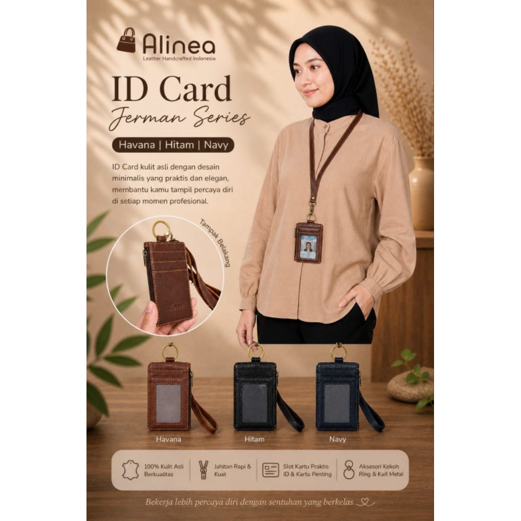 ID CARD Holder by alinea leather