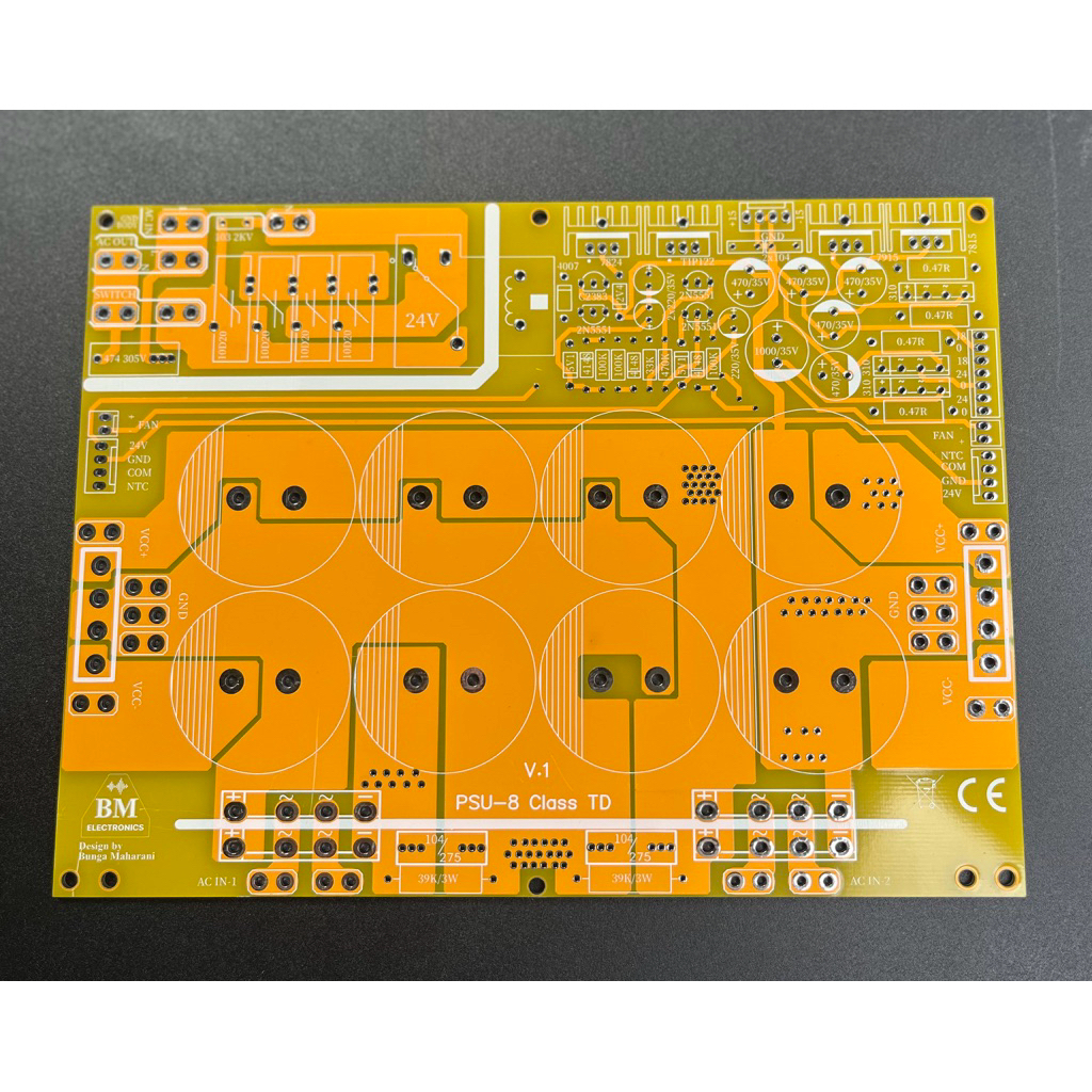 PCB PSU CLASS TD 8 ElCO