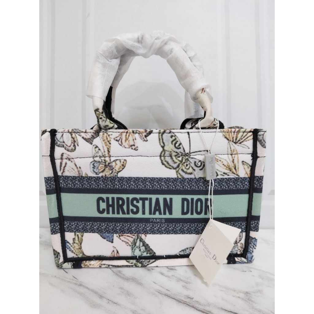 Tas Mini Tote Dior Green Ori