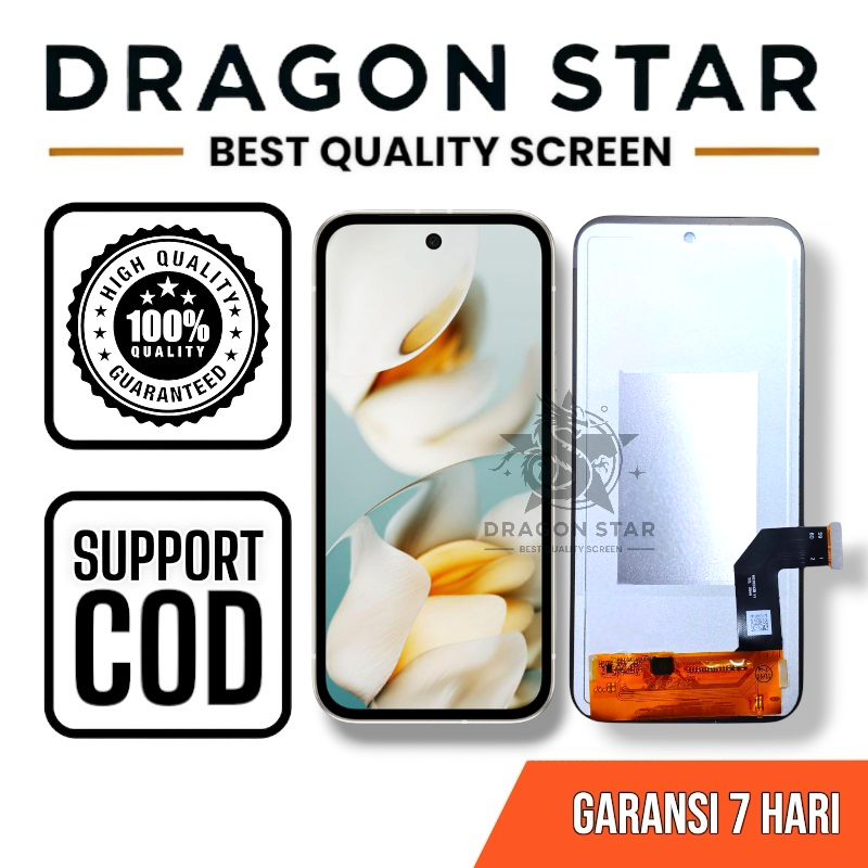 LCD GOOGLE PIXEL 9A / GXQ96 / GTF7P / G3Y12 FULLSET TOUCHSCRENN ORIGINAL BERGARANSI