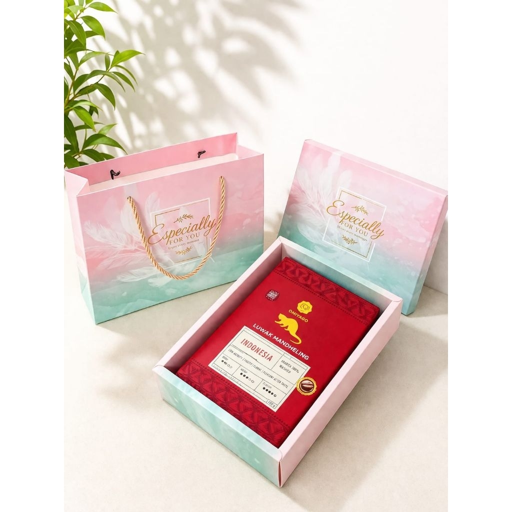 Kopi Luwak Mandailing / Gift Set Coffee Luwak 100gr