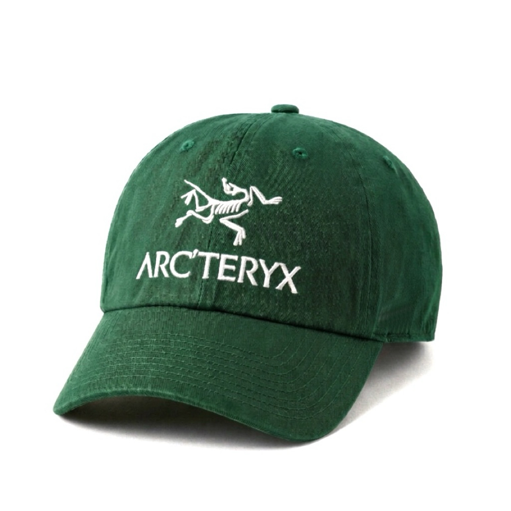 ARTERYX - Cap Green / Cotton Twill / Belakang Kulit / Mirror 1:1