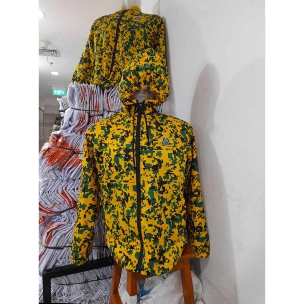 jaket Golkar Jakarta, jaket Golkar kupluk