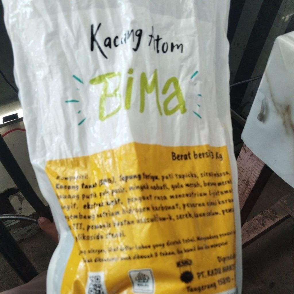 kacang atom bima
