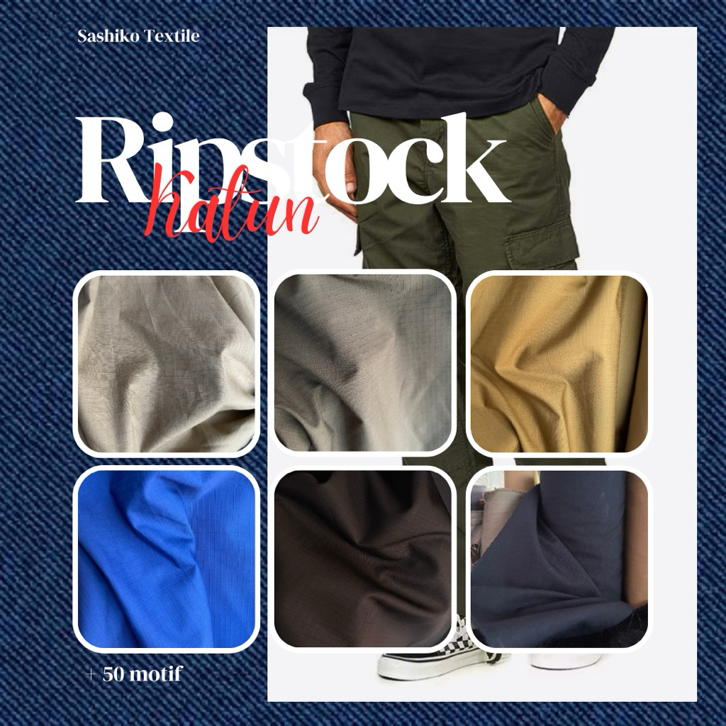 KAIN KATUN RIPSTOP PREMIUM