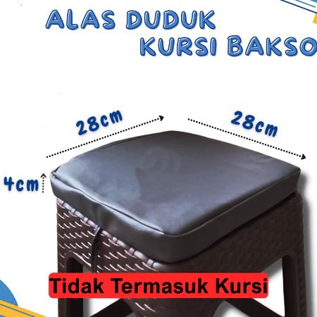 COKELAT ALAS DUDUK UNTUK KURSI BASOK 1PCS/ KURSI PLASTIK NAPOLY Bekas Barang second