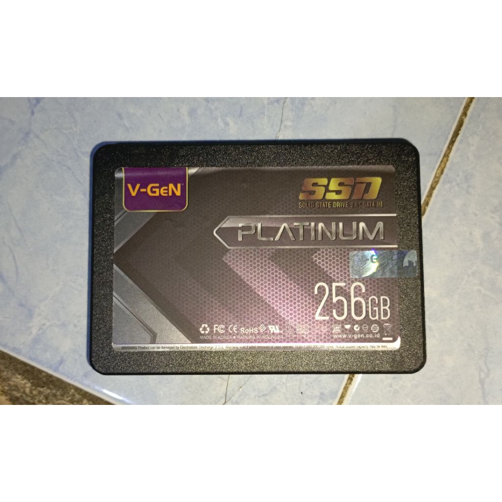 SSD VGEN 256 GB PLATINUM