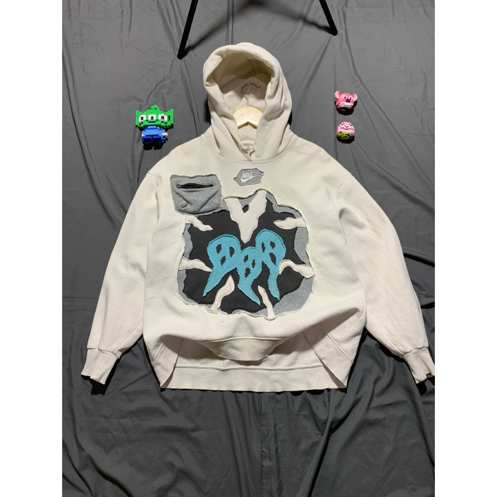 Hoodie Rework NIKE 3ghost