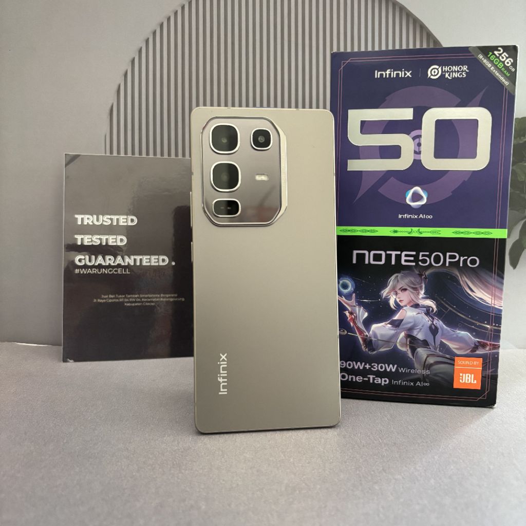 [SECOND] INFINIX NOTE 50 PRO 8/256GB. FULLSET ORIGINAL