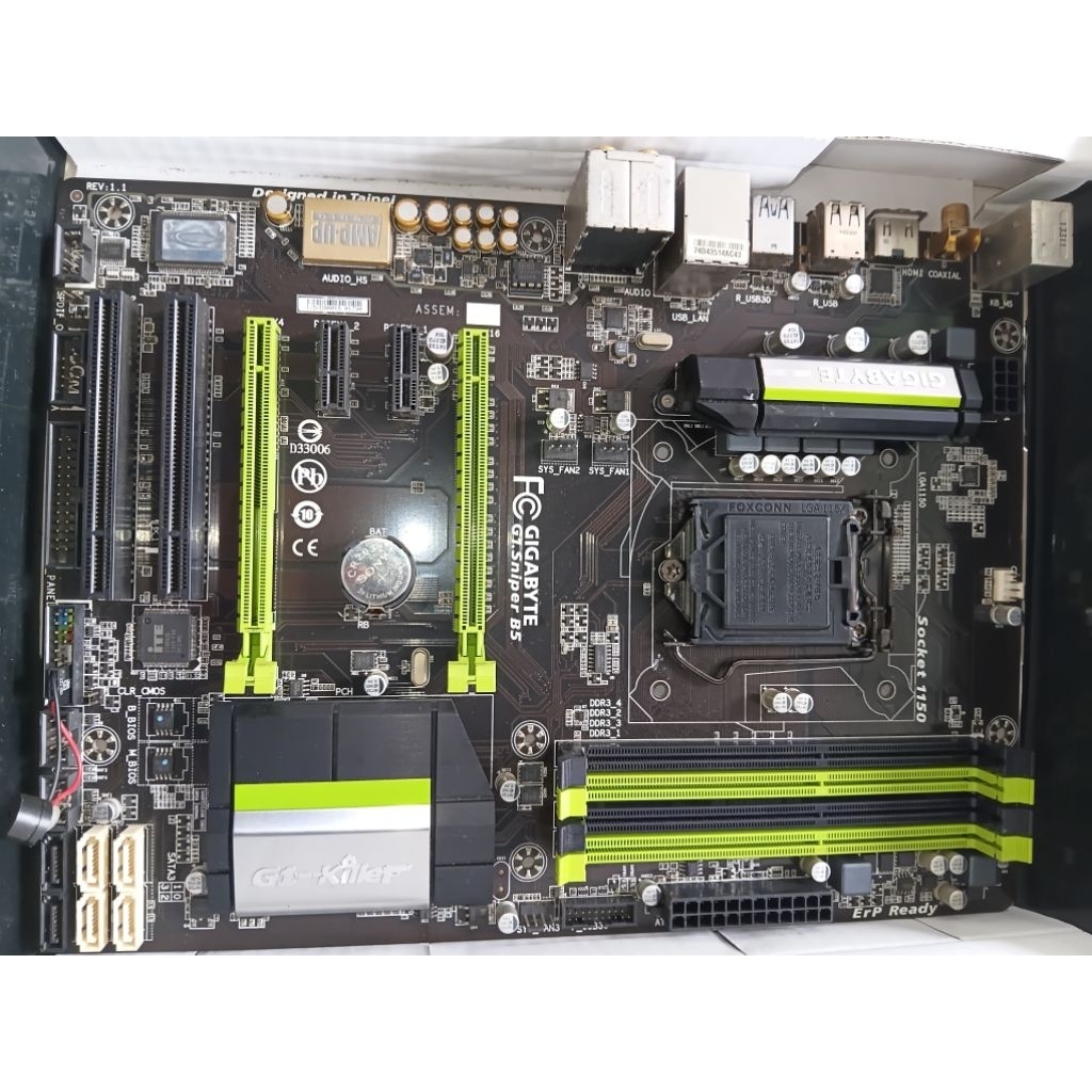 Motherboard LGA 1150 Gigabyte G1 Sniper B5 - Bootloop