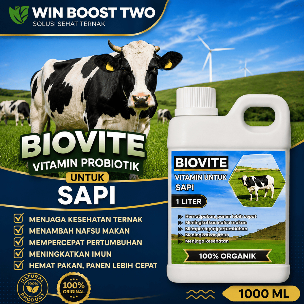 VITAMIN Penggemuk sapi Vitamin Hewan Ternak Sapi VITAMIN KHUSUS TERNAK SAPI