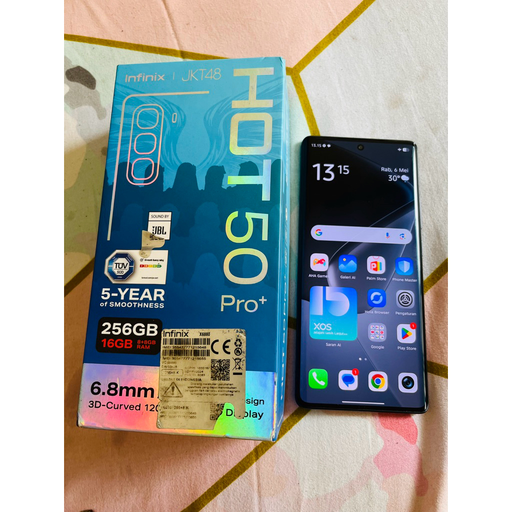 infinix Hot 50 pro plus 8/256GB second