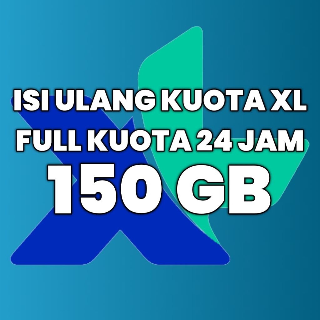 Beli Isi Ulang Kuota XL Flex Max 150 GB 24 Jam Bulanan Murah Aman Cepat Paket Data Internet XL Axiat