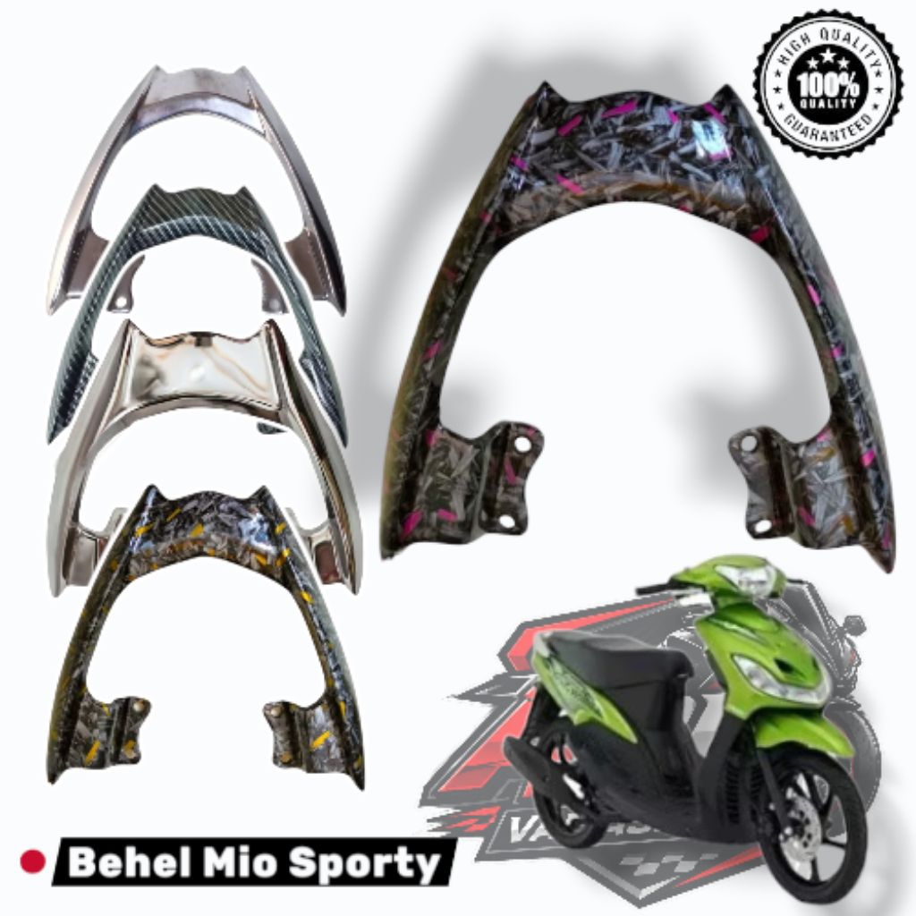 Behel Mio Sporty Behel Mio Smile Model Original Batman