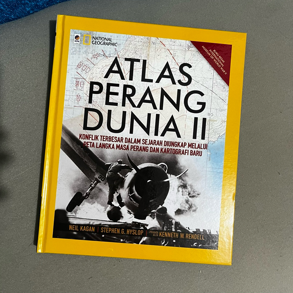 Atlas Perang Dunia 2, lepas segel