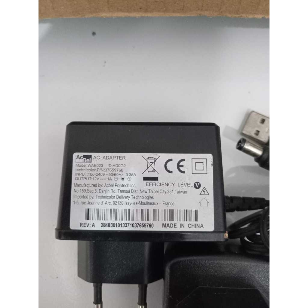 AC Adaptor Acbel WAE023 12V 1A