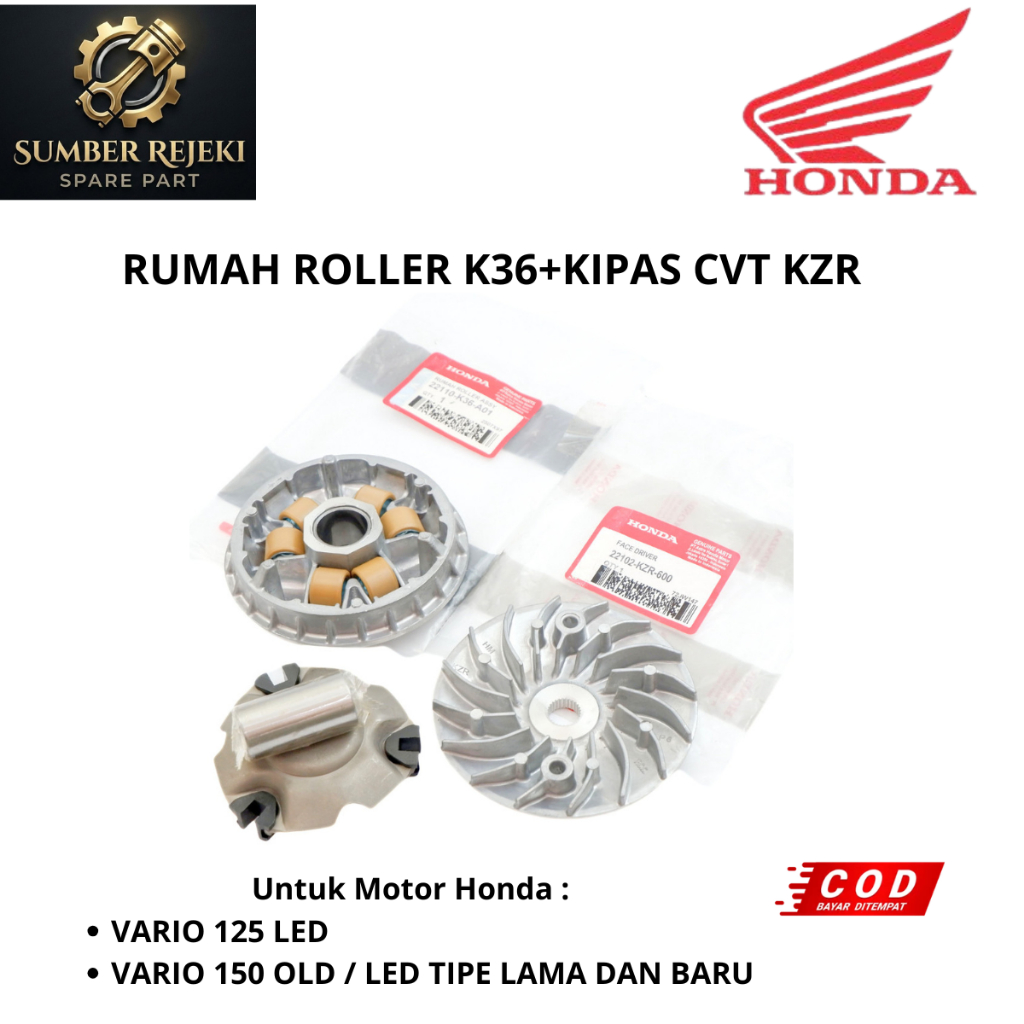 Rumah roller vario 150 - Rumah roller vario 125 - K36 Ori
