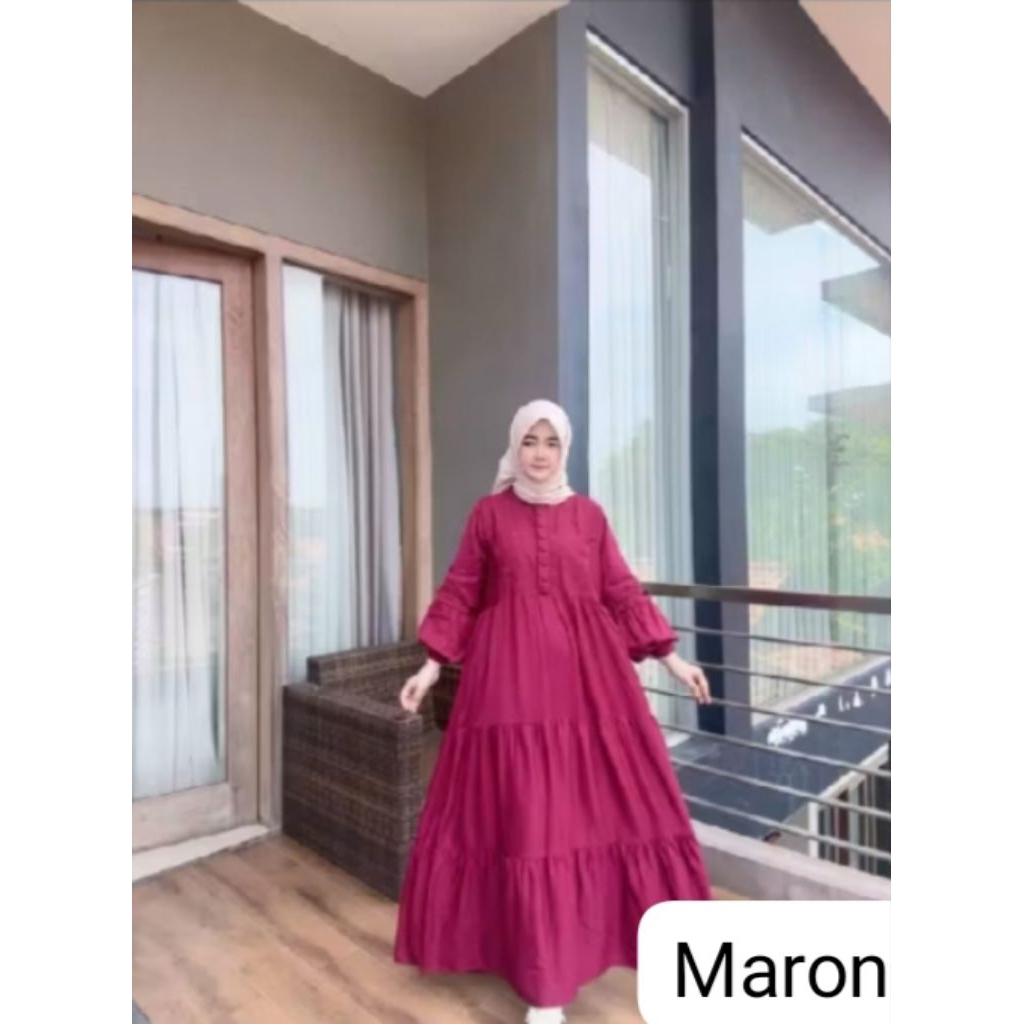 gamis slavina/dress/adem/premium
