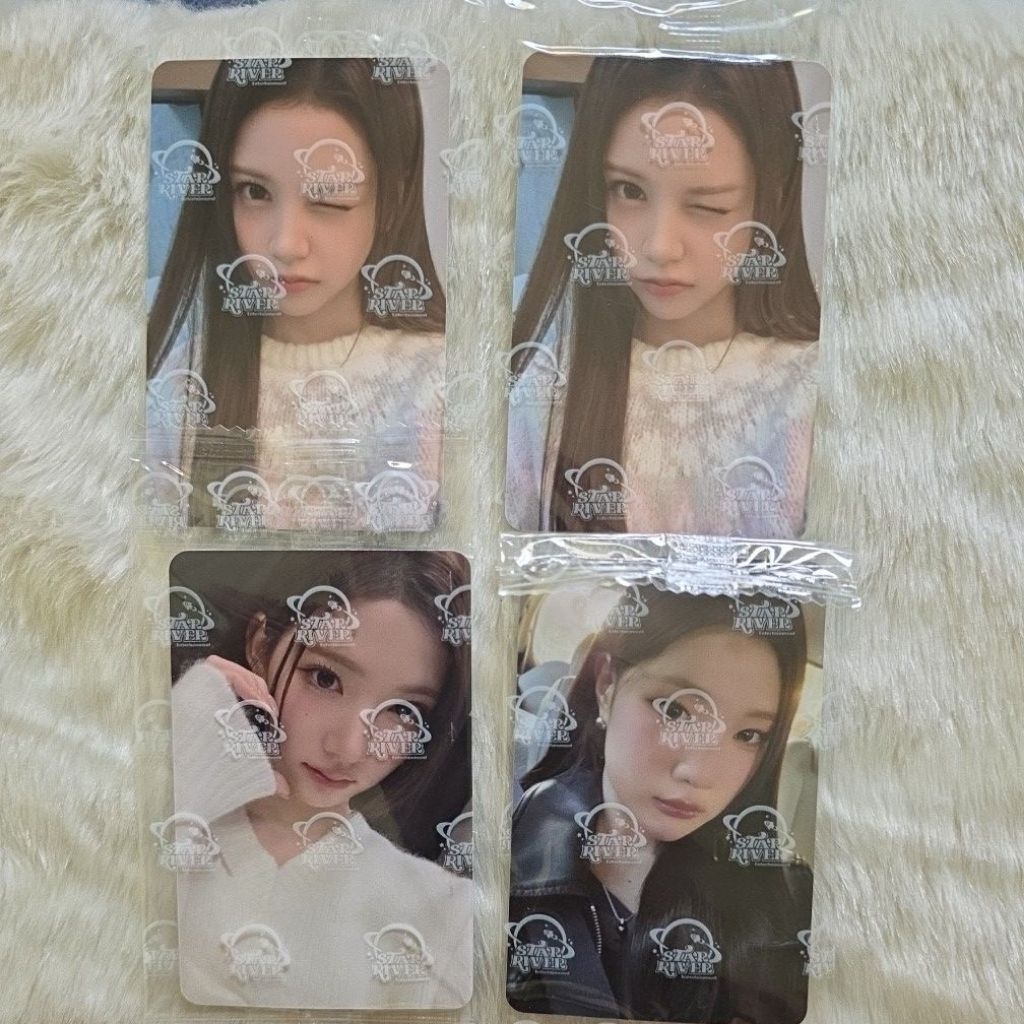 [OFFICIAL] PHOTOCARD HEARTS2HEARTS H2H 'FOCUS' CARMEN JIWOO JUUN STARRIVER SR VCE 2.0 POB