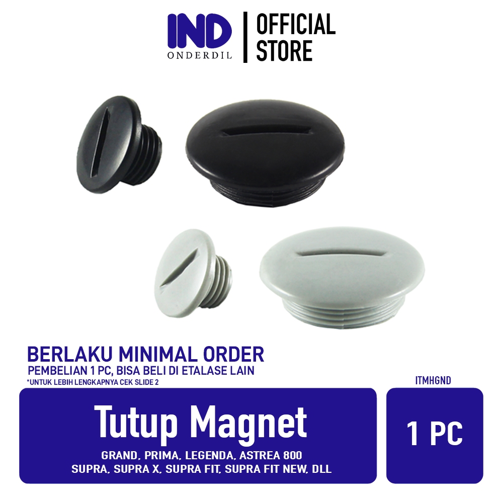 GROSIR IND Onderdil Tutup Magnet Grand & Prima & Legenda & Astrea 800 & Supra X Fit FI/ Helm In GTR 