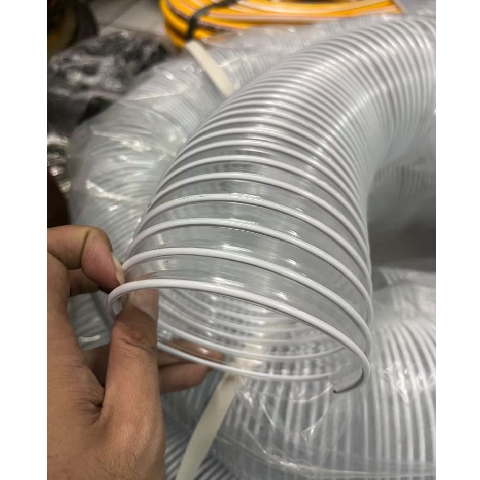 selang flexible ducting platik flex 5"inch × 1mtr selang ducting