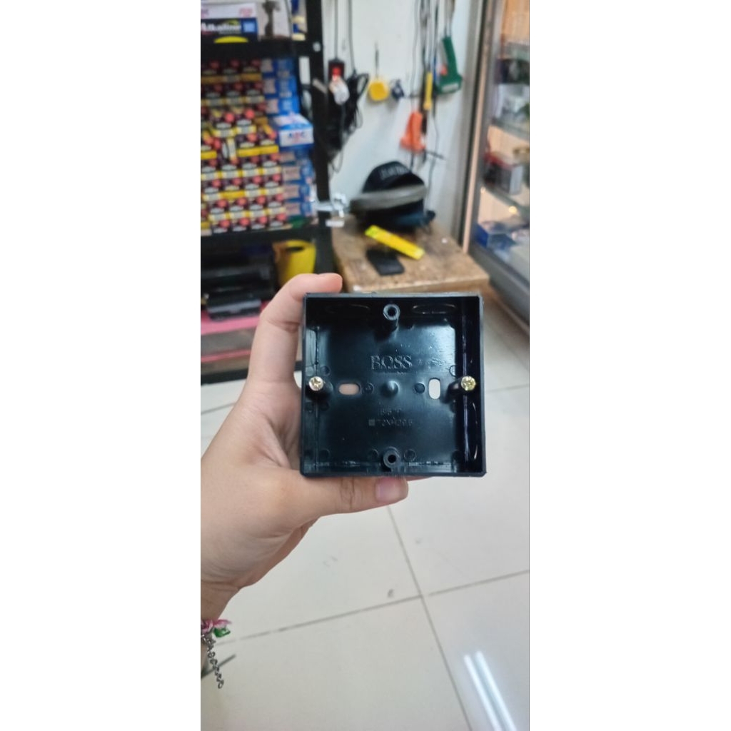 Jual Inbow Dus Merk Boss/ IB Dos Boss B157P Kotak tanam Hitam