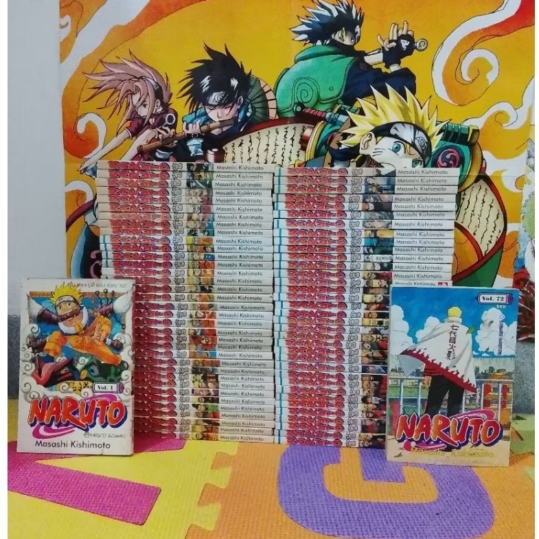 komik full set tamat Naruto 1-72 end