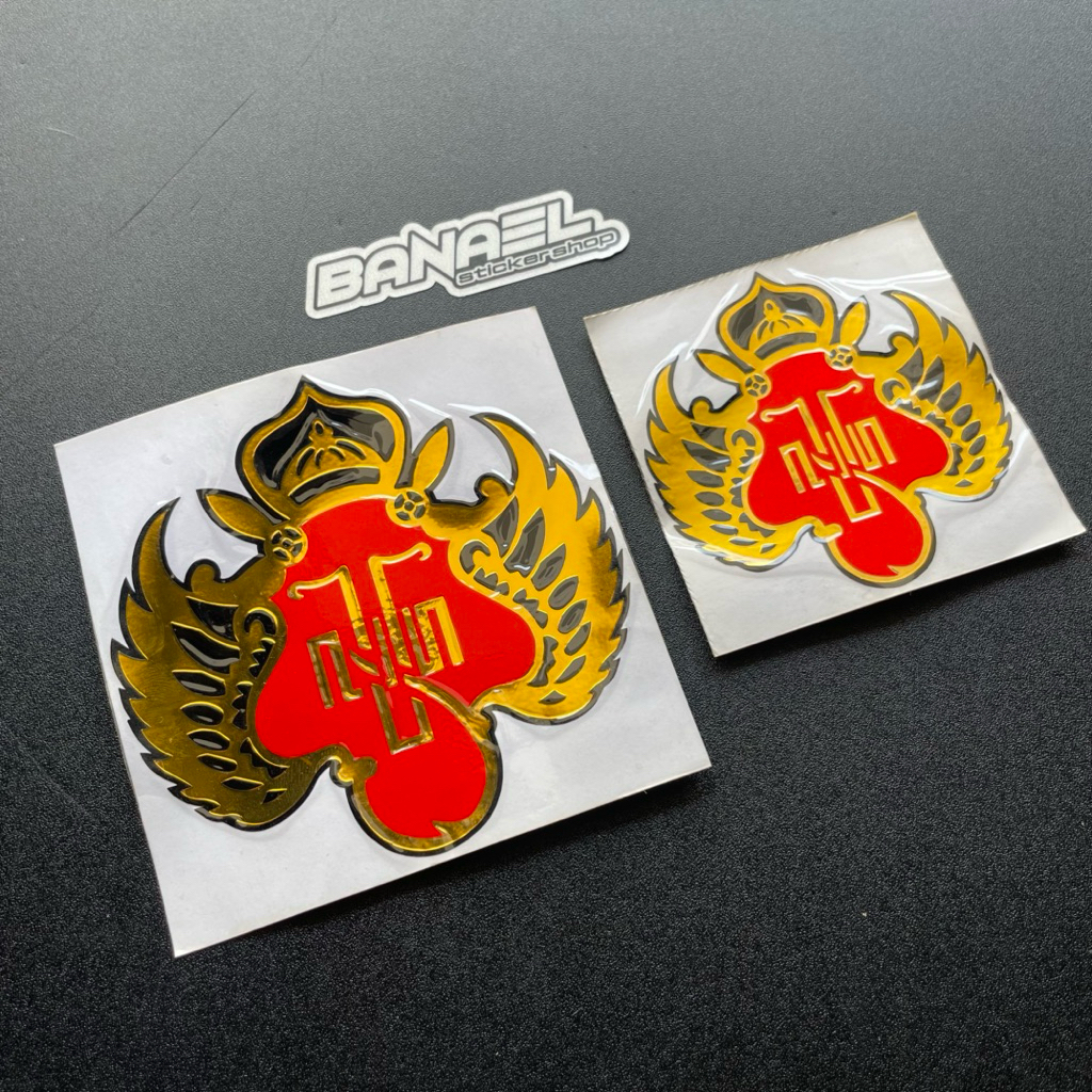 Sticker stiker Kraton Jogja Cutting