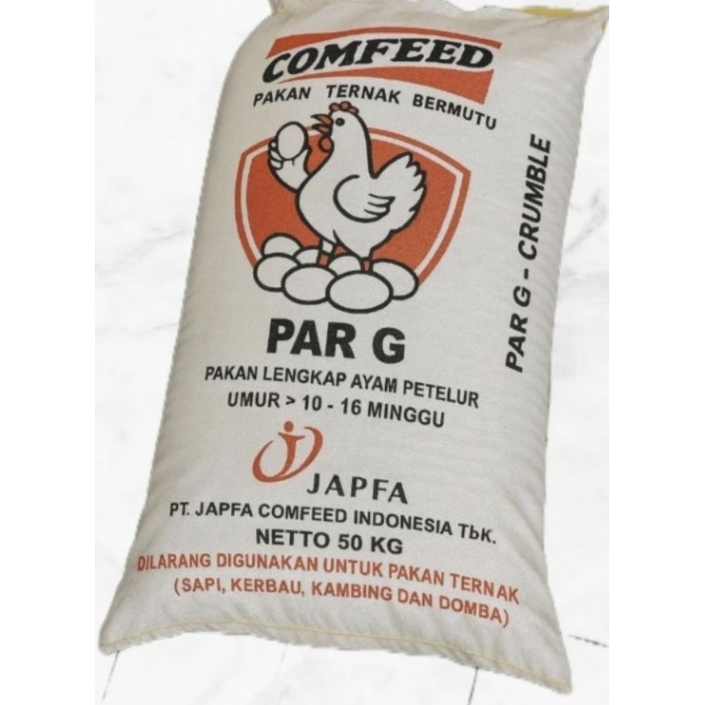Crumble Comfeed ayam petelur par G pakan ayam layer