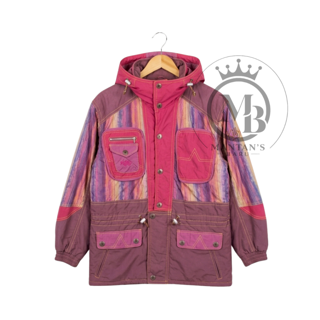 Jaket Killy Original Outdoor Retro Colorblock Hoodie