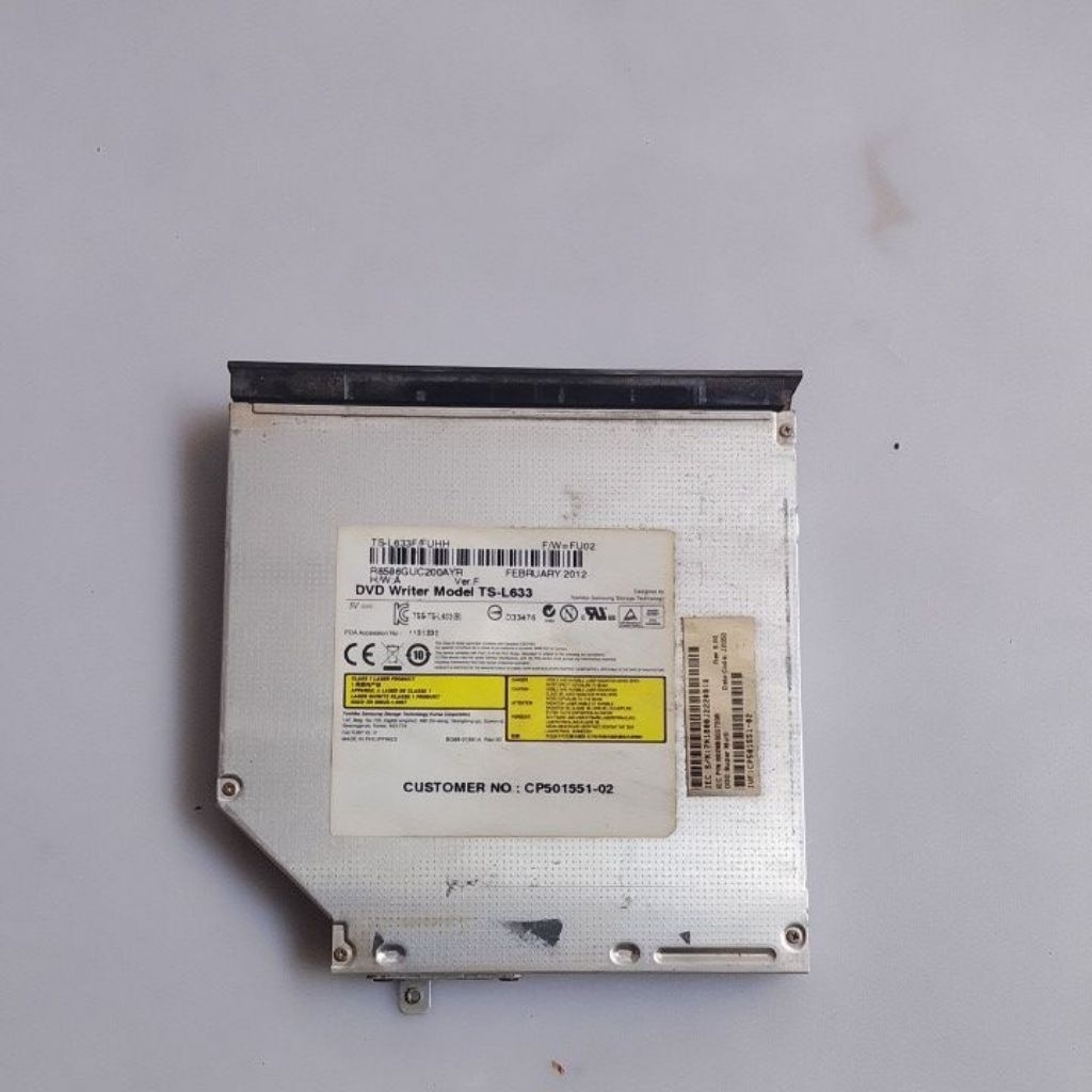 DVD Laptop Fujitsu Lifebook LH531