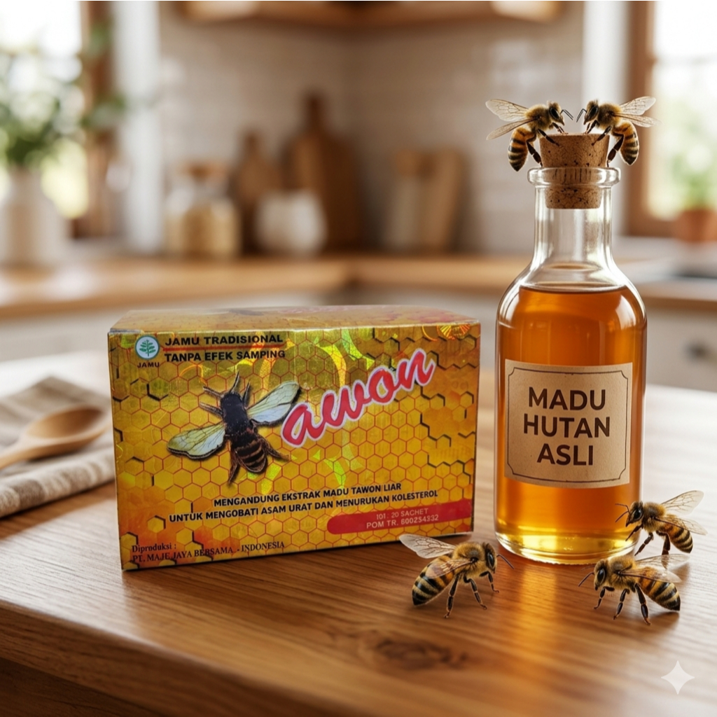 Jamu Seduh Tawon Berbentuk Serbuk isi 20 sachet Original