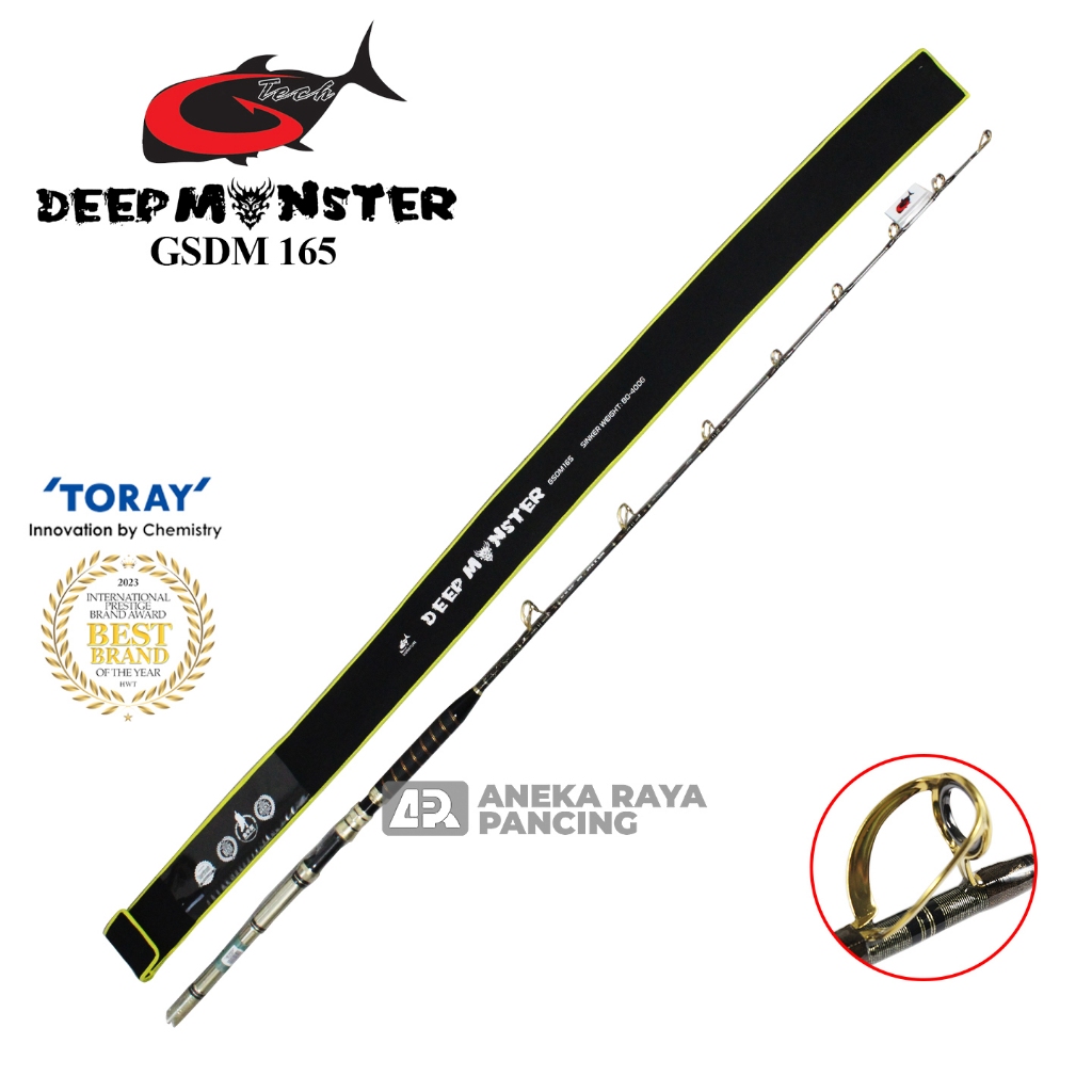 JORAN GTECH TROLLING DEEP MONSTER 2026 / Joran Spinning Trolling Terbaru Terbaik Terkuat Termurah Li