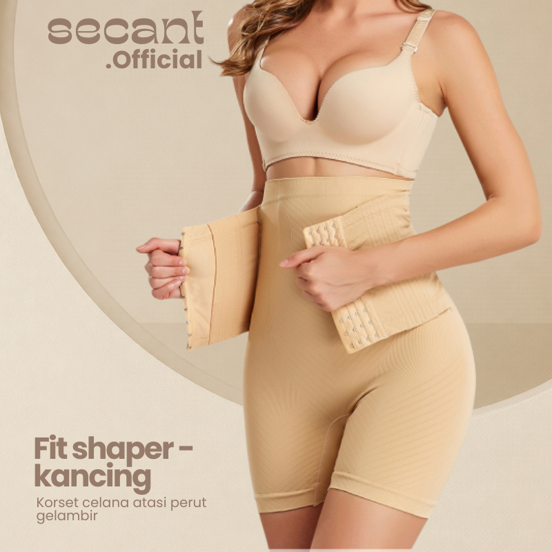 Korset Celana Melangsingkn Pelangsing Perut Buncit Wanita SEPAHA KANCING Leging Legging Korset Postp