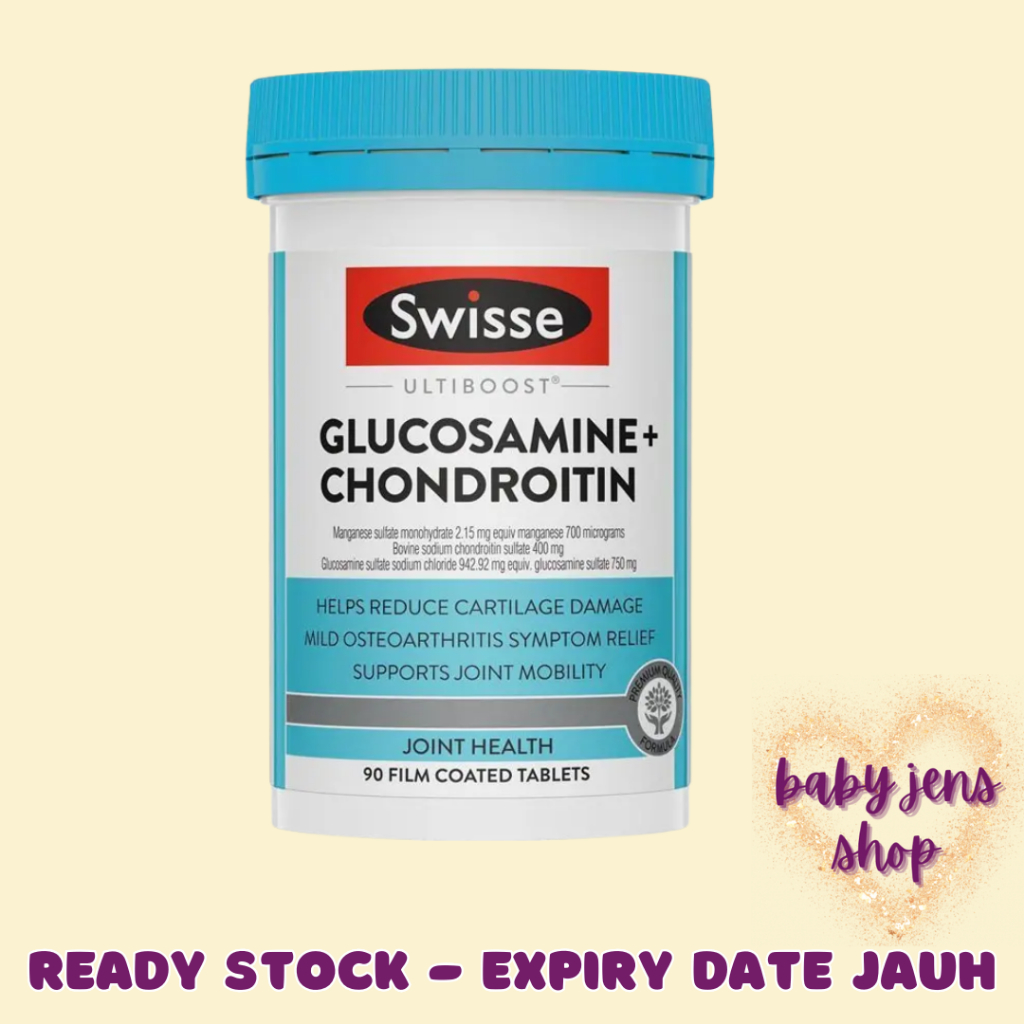 Swisse Ultiboost Glucosamine + Chondroitin 90 Tablets