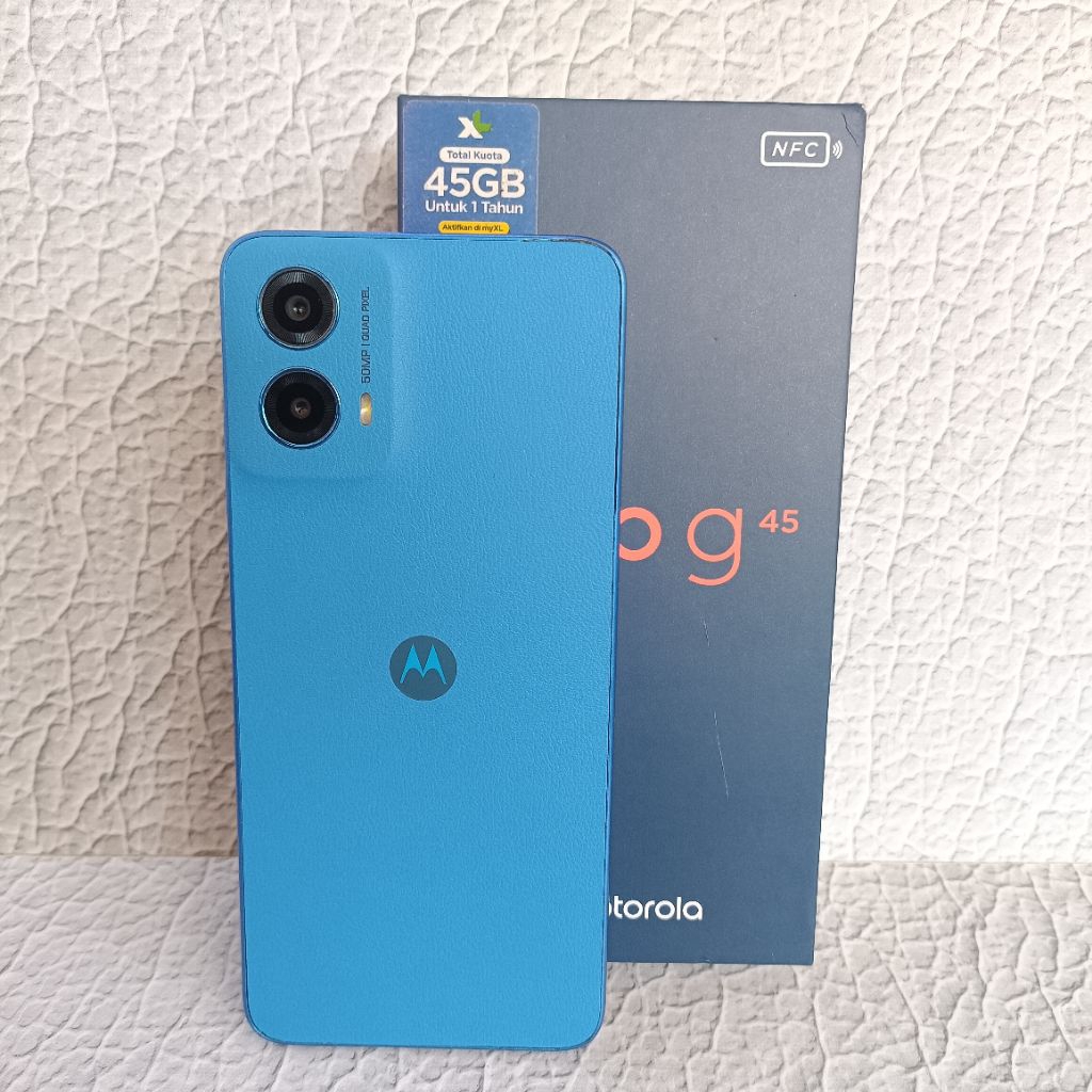 MOTOROLA G45 5G 8/256GB HP BEKAS SECOND LANGSUNG CEK DESKRIPSI